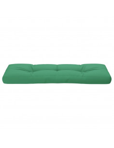 Cuscino per Pallet Verde 120x40x12 cm in Tessuto