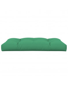 Cuscino per Pallet Verde 120x80x12 cm in Tessuto