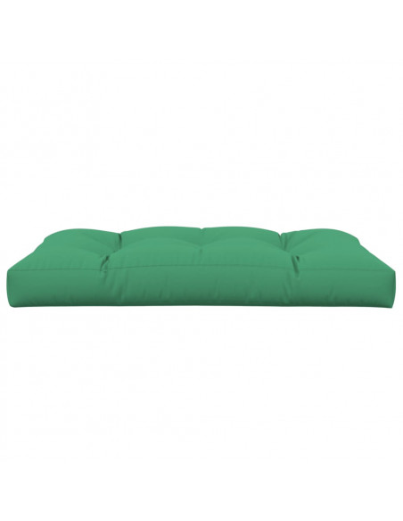Cuscino per Pallet Verde 120x80x12 cm in Tessuto