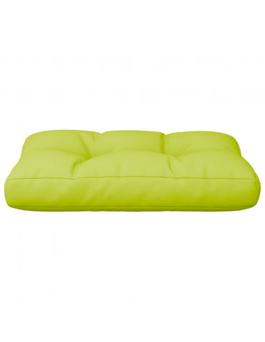 Cuscino per Pallet Verde Brillante 50x40x12 cm in Tessuto