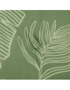 Cuscino per Panca a Foglie 100x50x3 cm in Tessuto Oxford