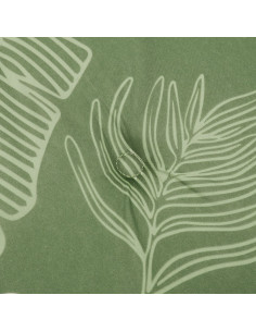 Cuscino per Panca a Foglie 120x50x3 cm in Tessuto Oxford