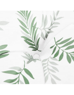 Cuscino per Panca a Foglie 150x50x7 cm in Tessuto Oxford