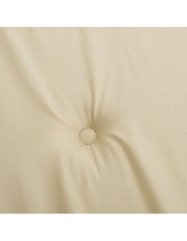 Cuscino per Panca Beige 200x50x3 cm in Tessuto Oxford