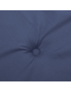 Cuscino per Panca Blu Marino 180x50x3 cm in Tessuto Oxford