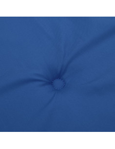 Cuscino per Panca Blu Reale 120x50x3 cm in Tessuto Oxford