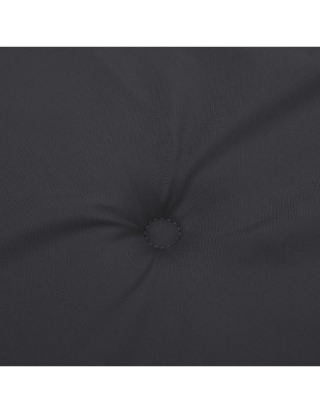 Cuscino per Panca Nero 100x50x3 cm in Tessuto Oxford