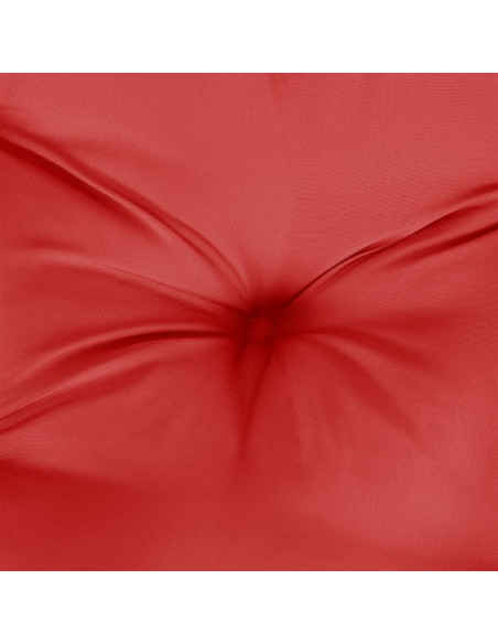 Cuscino per Panca Rosso 100x50x7 cm in Tessuto Oxford