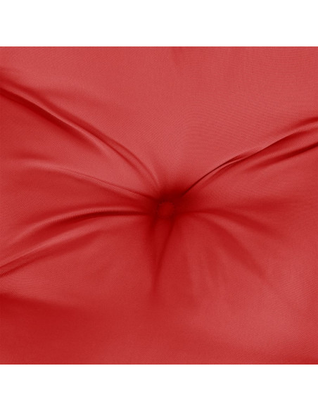 Cuscino per Panca Rosso 120x50x7 cm in Tessuto Oxford