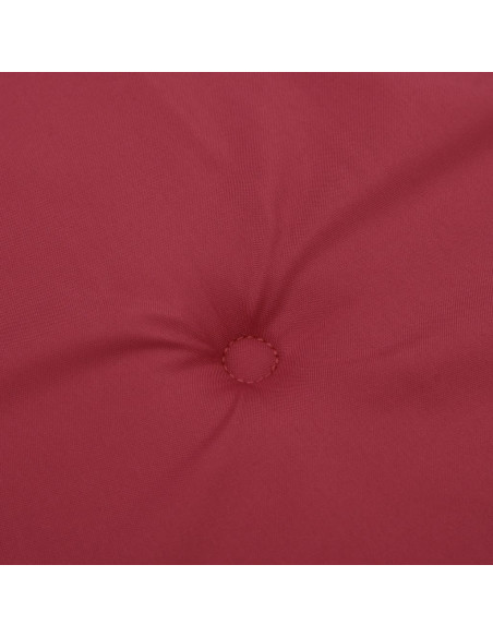 Cuscino per Panca Rosso Vino 150x50x3 cm in Tessuto Oxford