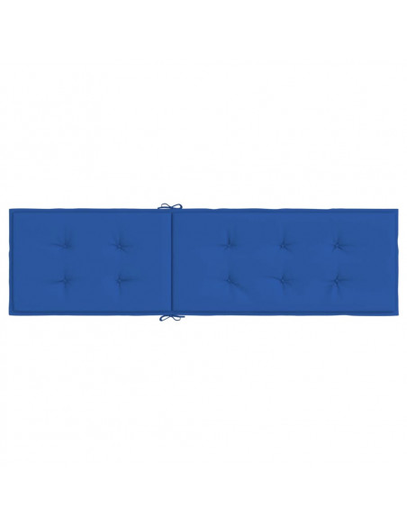 Cuscino per Sdraio Blu Reale (75+105)x50x3 cm