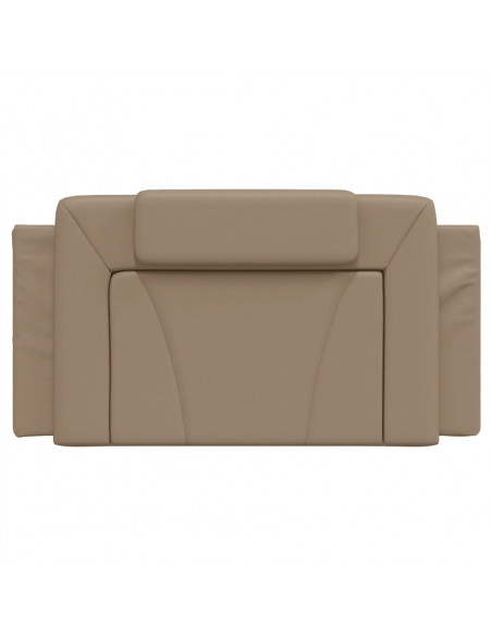 Cuscino Testiera Cappuccino 100 cm in Similpelle