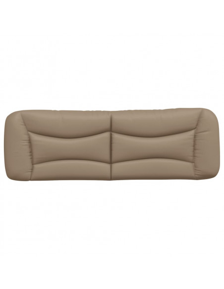 Cuscino Testiera Cappuccino 160 cm in Similpelle