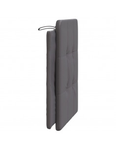 Cuscino Testiera Grigio 80 cm in Similpelle