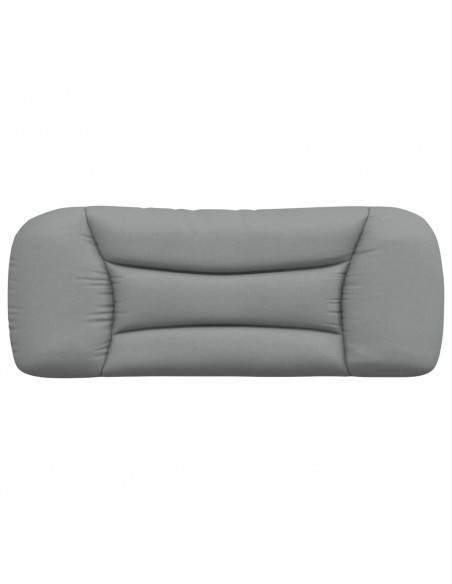 Cuscino Testiera Grigio Chiaro 100 cm in Tessuto