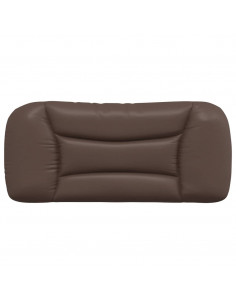 Cuscino Testiera Marrone 80 cm in Similpelle