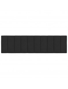 Cuscino Testiera Nero 180 cm in Velluto