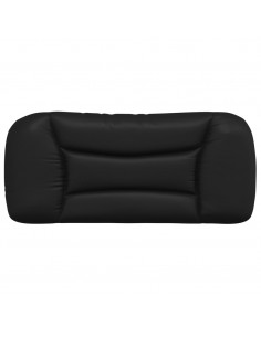Cuscino Testiera Nero 90 cm in Similpelle