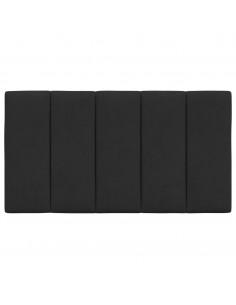 Cuscino Testiera Nero 90 cm in Velluto