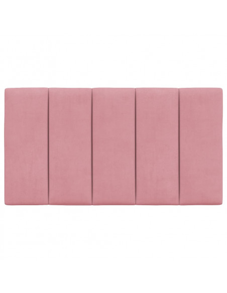 Cuscino Testiera Rosa 80 cm in Velluto