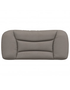 Cuscino Testiera Tortora 90 cm in Tessuto