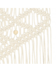 Decorazione da Parete in Macramè 40x80 cm Cotone