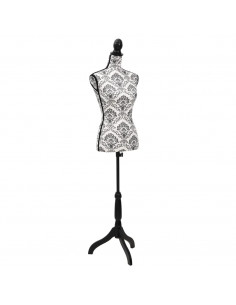 Busto Sartoriale Donna Bianco e Nero 2