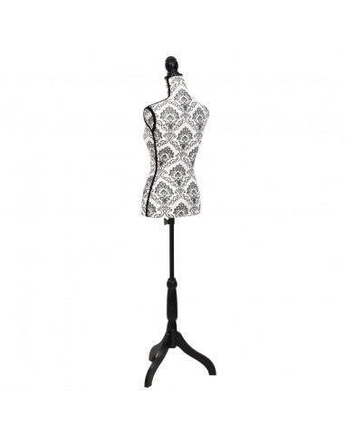 Busto Sartoriale Donna Bianco e Nero