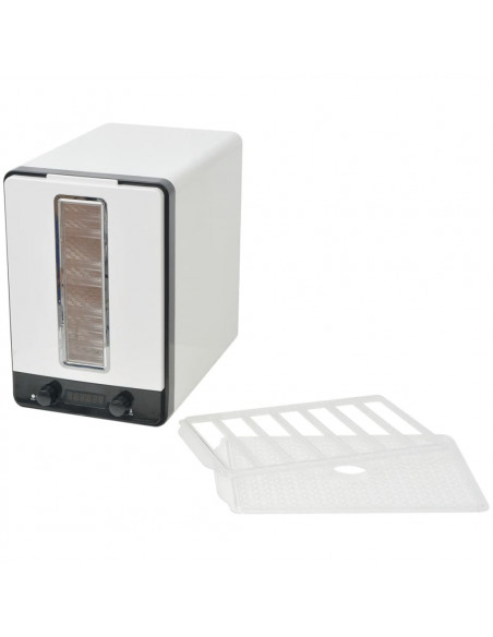 Disidratatore Alimentare con 10 Vassoi 550 W Bianco