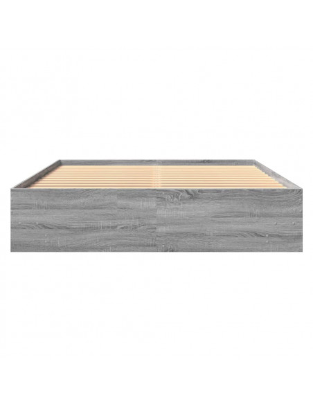 Giroletto Grigio Sonoma 160x200 cm in Legno Multistrato
