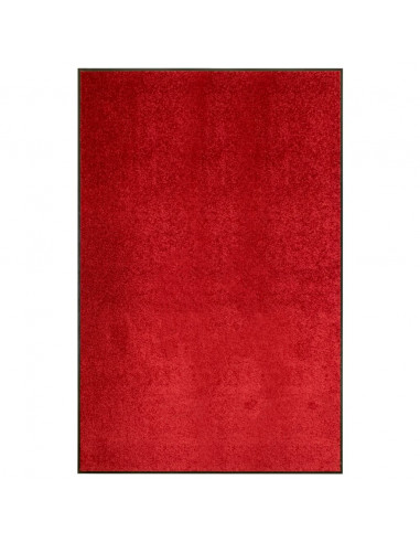 Zerbino Lavabile Rosso 120x180 cm