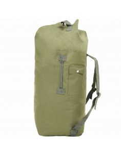 Borsone da Viaggio Stile Militare 85 L Verde Oliva 2