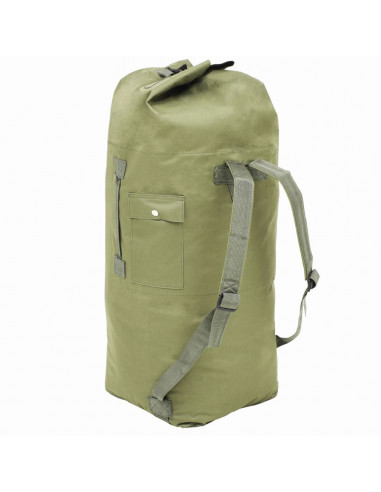 Borsone da Viaggio Stile Militare 85 L Verde Oliva