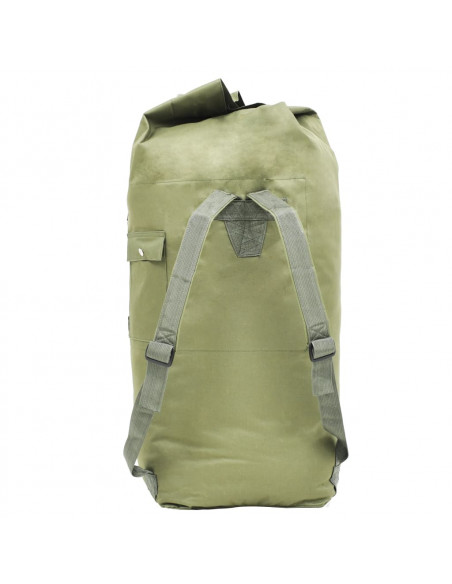 Borsone da Viaggio Stile Militare 85 L Verde Oliva