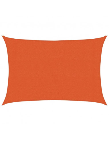 Vela Parasole 160 g/m² Arancione 3x4 m in HDPE