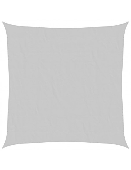 Vela Parasole Grigio Chiaro 6x6 m 100% Poliestere Oxford