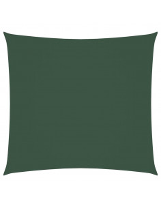 Vela Parasole in Tela Oxford Quadrata 5x5 m Verde Scuro 2