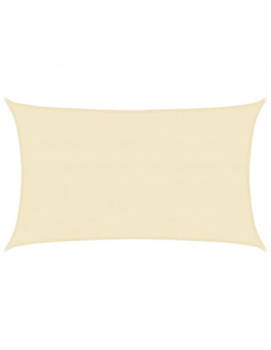 Vela Parasole 160 g/m² Crema 5x8 m in HDPE