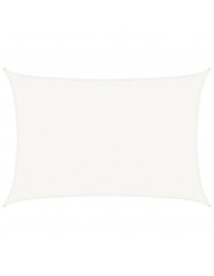 Vela Parasole 160 g/m² Bianca 3,5x5 m in HDPE 2