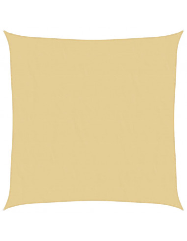 Vela Parasole Sabbia 4x4 m 100% Poliestere Oxford