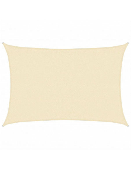 Vela Parasole 160 g/m² Crema 3,5x5 m in HDPE