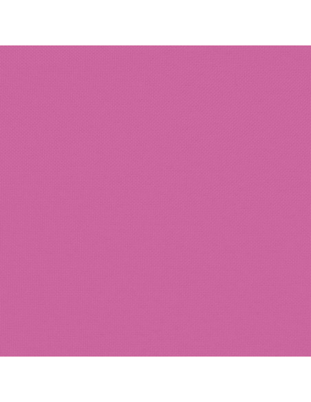 Cuscino per Panca da Giardino Rosa 120x50x7 cm in Tessuto