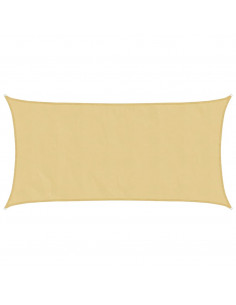 Vela Parasole Sabbia 4x2 m 100% Poliestere Oxford 2