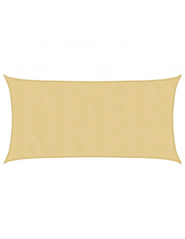 Vela Parasole Sabbia 4x2 m 100% Poliestere Oxford