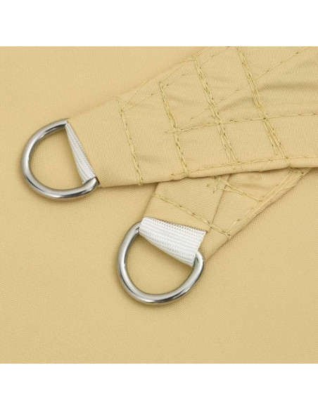 Vela Parasole Sabbia 5x2,5 m 100% Poliestere Oxford