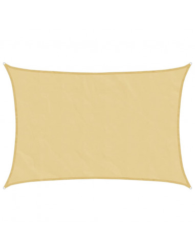 Vela Parasole Sabbia 4,5x3,5 m 100% Poliestere Oxford