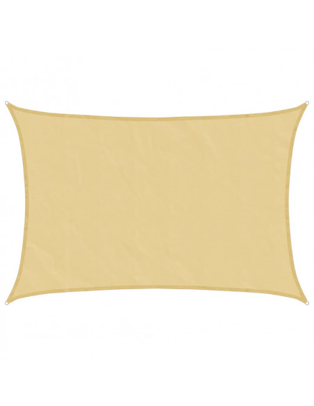 Vela Parasole Sabbia 4,5x3,5 m 100% Poliestere Oxford