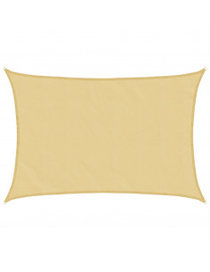 Vela Parasole Sabbia 5x4 m 100% Poliestere Oxford 2