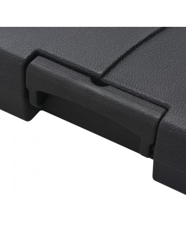 Base per Ombrellone Portatile Riempibile con Sabbia/Acqua 60 L