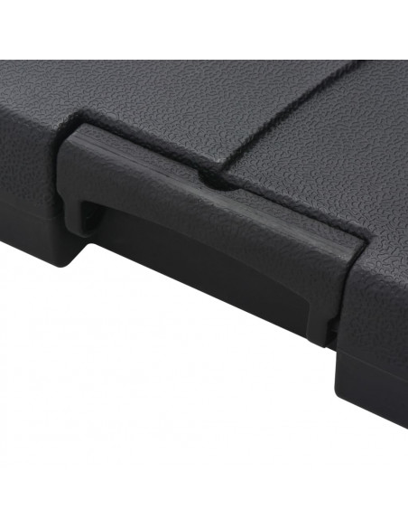 Base per Ombrellone Portatile Riempibile con Sabbia/Acqua 60 L